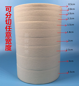 美纹纸胶带美术纸水粉水彩画留边专用无痕白色喷漆遮蔽美文胶