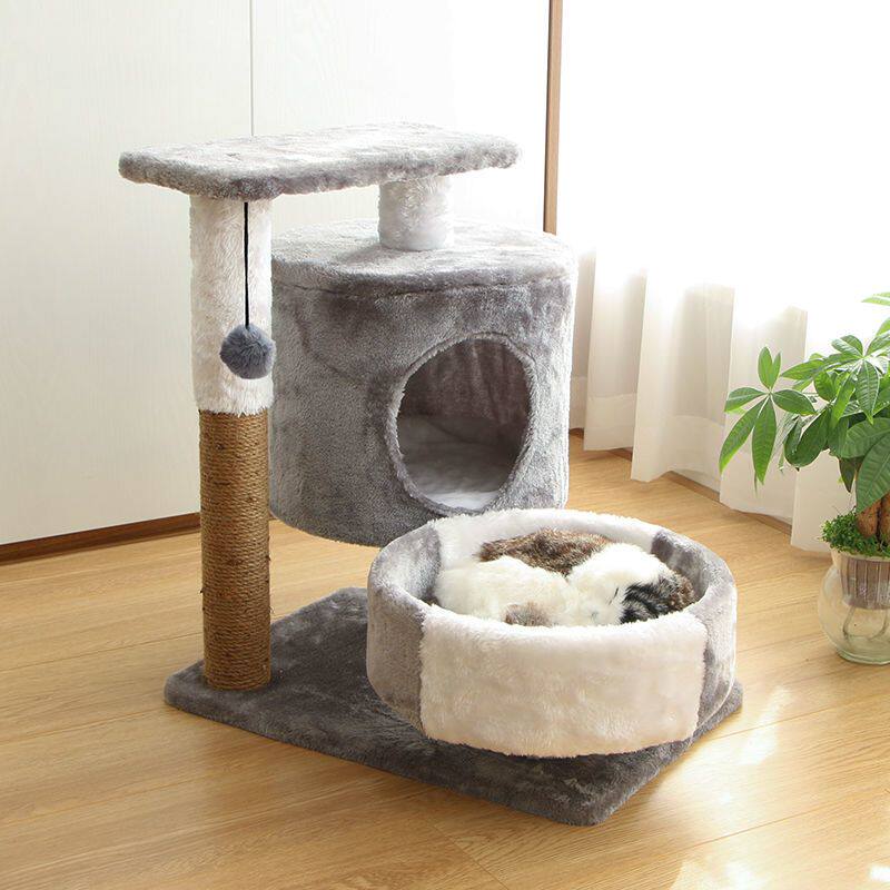 猫架猫爬架小型猫窝猫树一体式猫咪玩具猫抓板剑麻猫抓柱四季透气,宠物/宠物食品及用品,猫爬架,淘宝优惠券,粉丝福利购,淘宝优惠卷