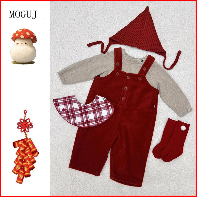 男女宝宝时尚百搭背带裤