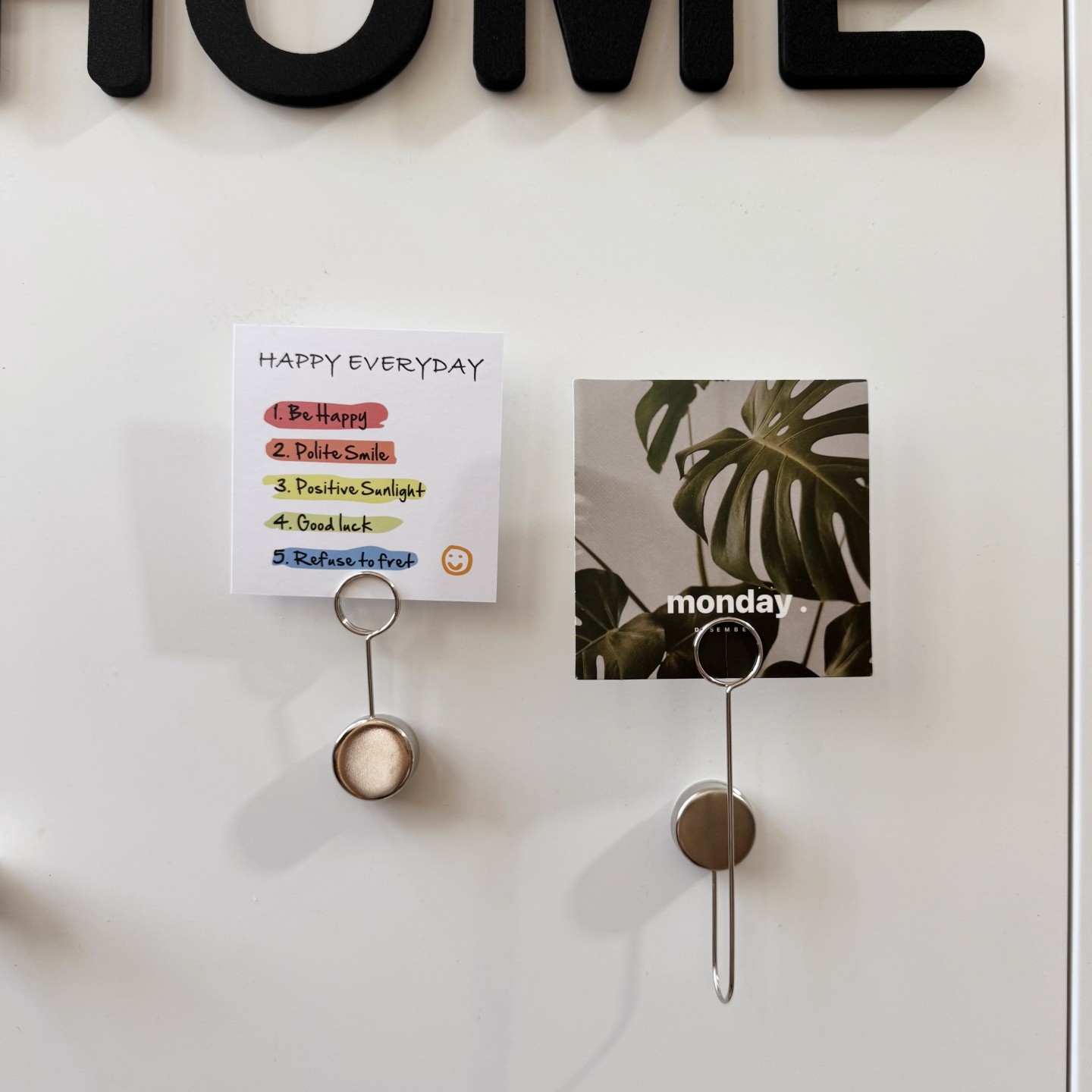 创意便签夹冰箱贴洞洞板入户门磁吸装饰磁贴磁力贴免打孔磁吸贴,家居饰品,冰箱贴,淘宝优惠券,粉丝福利购,淘宝优惠卷