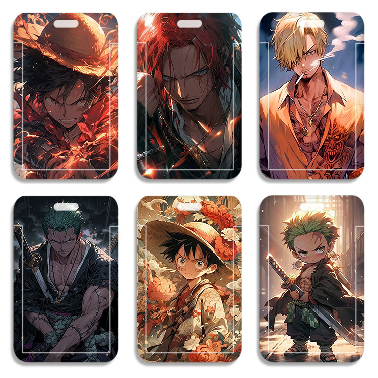 海贼王动漫周边公交卡套学生校园卡套地铁卡套硬卡套证件银行卡包