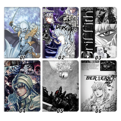 剑风传奇 格里菲斯 动漫周边外壳适用ipad10.2软air345第十代保护套matepad11笔槽mini6小米7pro13寸10.9