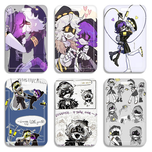 uzi无机杀手Murder Drones公交卡套壳送挂绳学生卡套地铁卡套