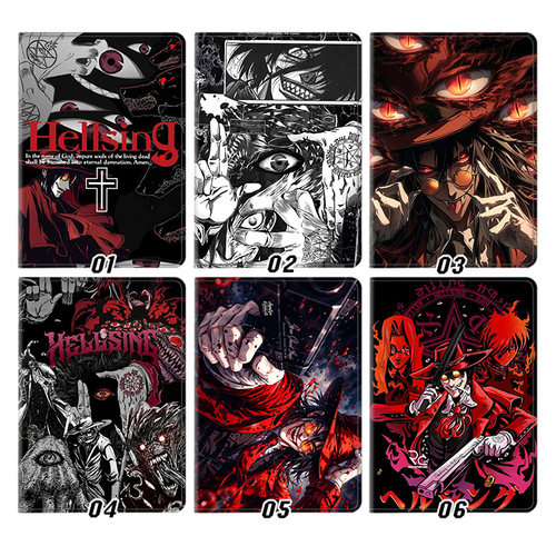 hellsing地狱之歌 皇家国教骑士团外壳适用ipad10.2软air345第十代保护套matepad11笔槽mini6小米7pro13寸