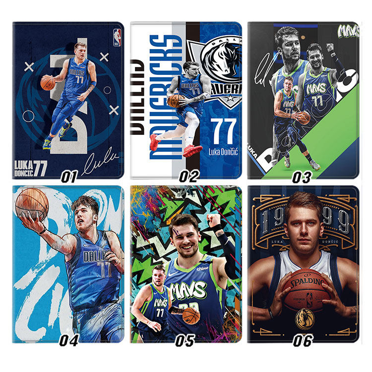 篮球 独行侠 东契奇 适用ipad10.2软壳air45第十代保护套华为matepad pro11笔槽mini6小米5pro12.9寸华为