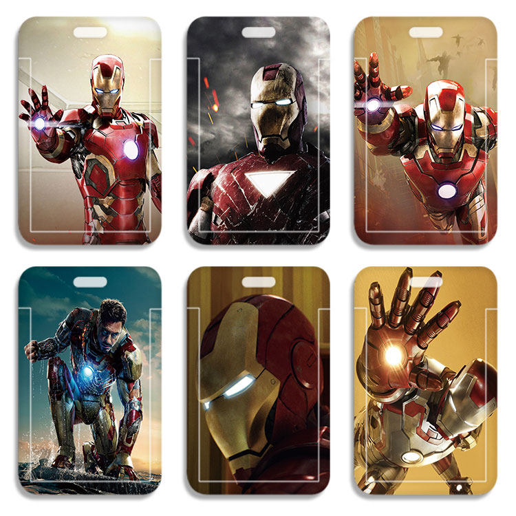 钢铁侠 漫威周边 公交卡套学生校园卡套地铁卡套工作证硬卡套卡包