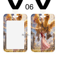 Final Fantasy FF7 Tifa Bus card case with lanyard, student card case, subway card case, peripheral hard card case thumbnail 6