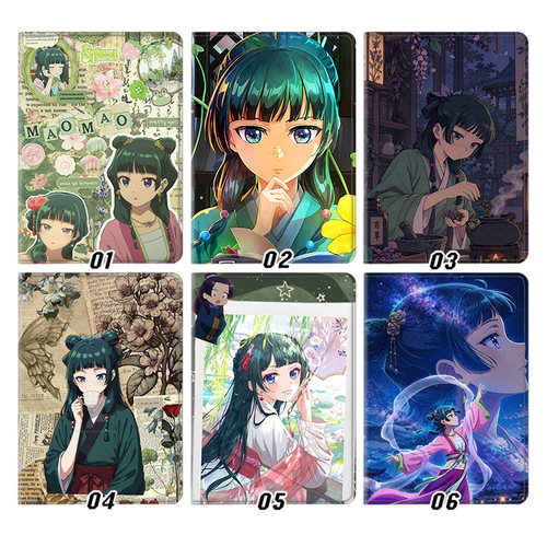 动漫 药屋少女的呢喃猫猫外壳适用ipad10.2软air345第十代保护套matepad11笔槽mini6小米7pro13寸10.9荣耀