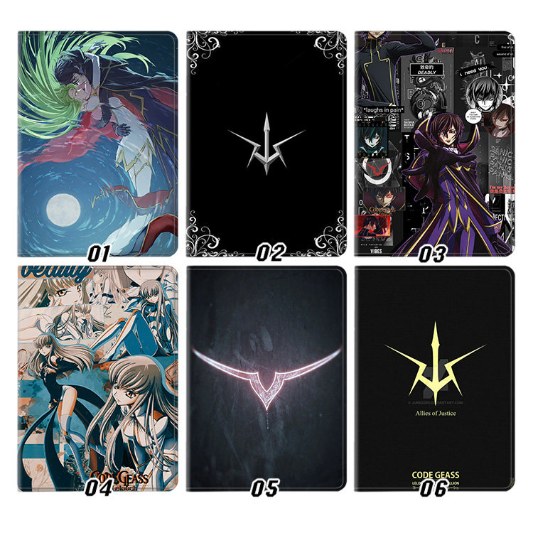 Code Geass反叛的鲁鲁修CC女王外壳适用ipad10.2软air3/4/5第十代保护套matepad pro11笔槽mini5小米10.9皮套