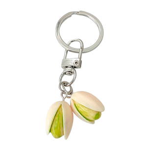 开心果礼物小挂件耳机盒挂扣装饰礼物仿真坚果干果清心钥匙圈男女