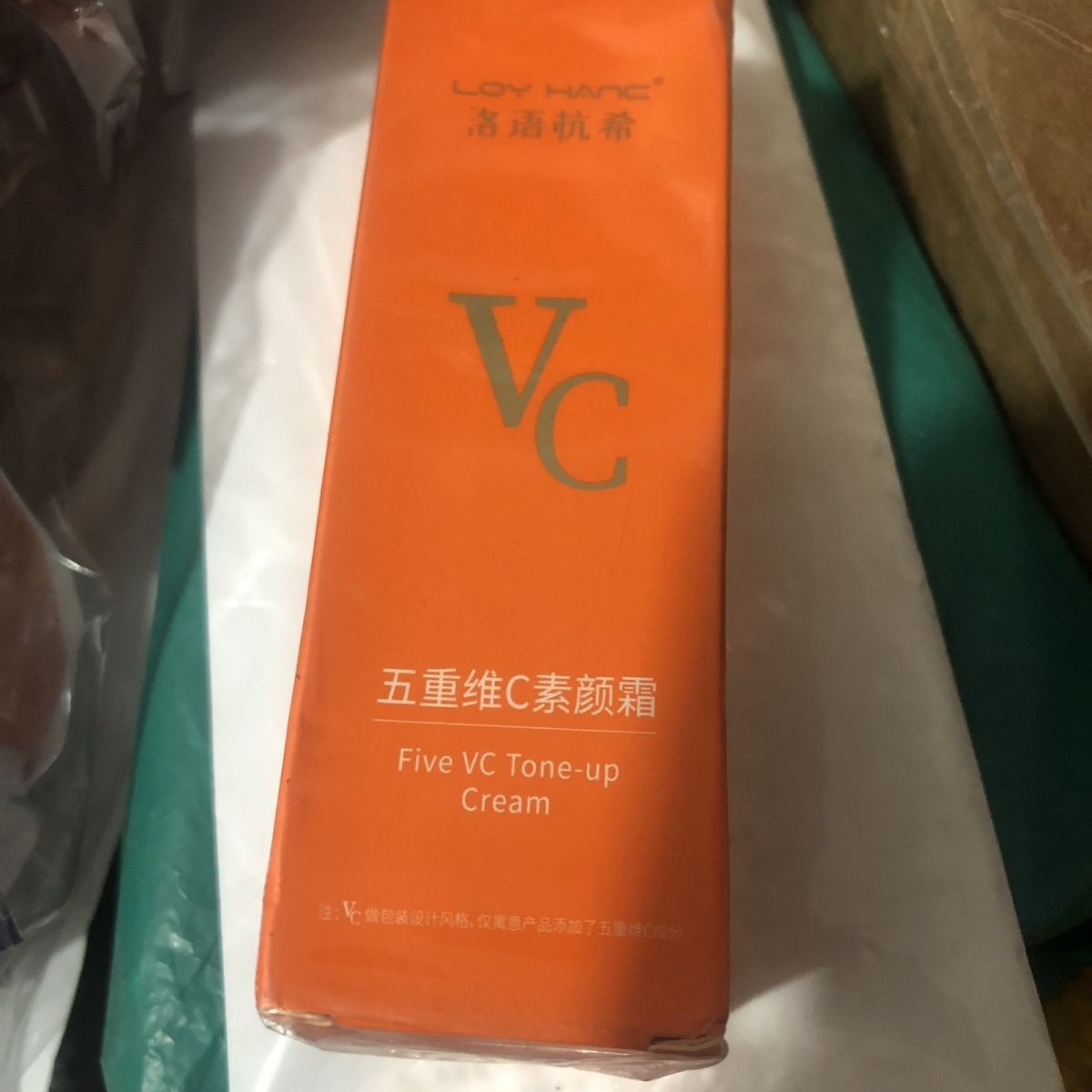洛语杭希Cx五重维c素颜霜30g图片