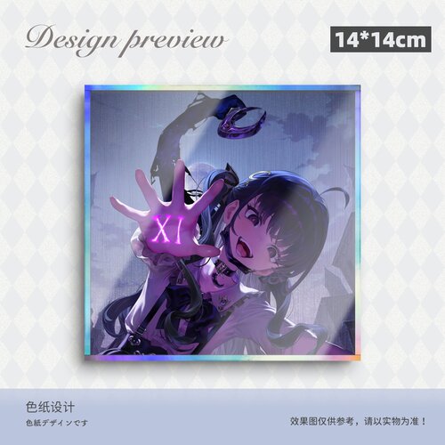 棕色尘埃2技能动画BrownDust2动漫亚克力双闪色纸立牌定制预设⑧