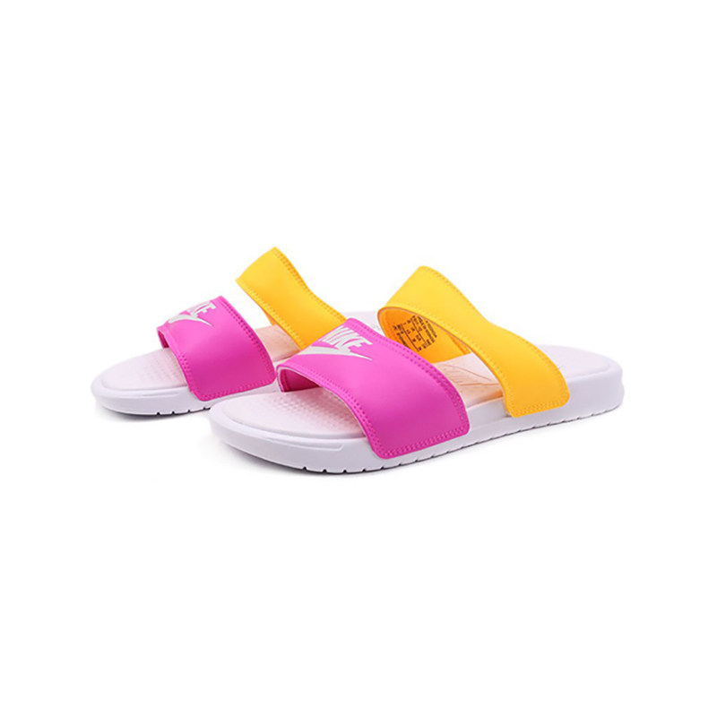 Nike耐克女鞋夏季双绑带沙滩鞋休闲运动凉鞋防滑拖鞋819717-102