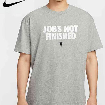 耐克（NIKE）2025新款短袖字母印花圆领篮球休闲T恤II6592-063