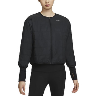 nike耐克冬季 010 女子薄棉服跑步训练运动夹克休闲反光外套FB7512