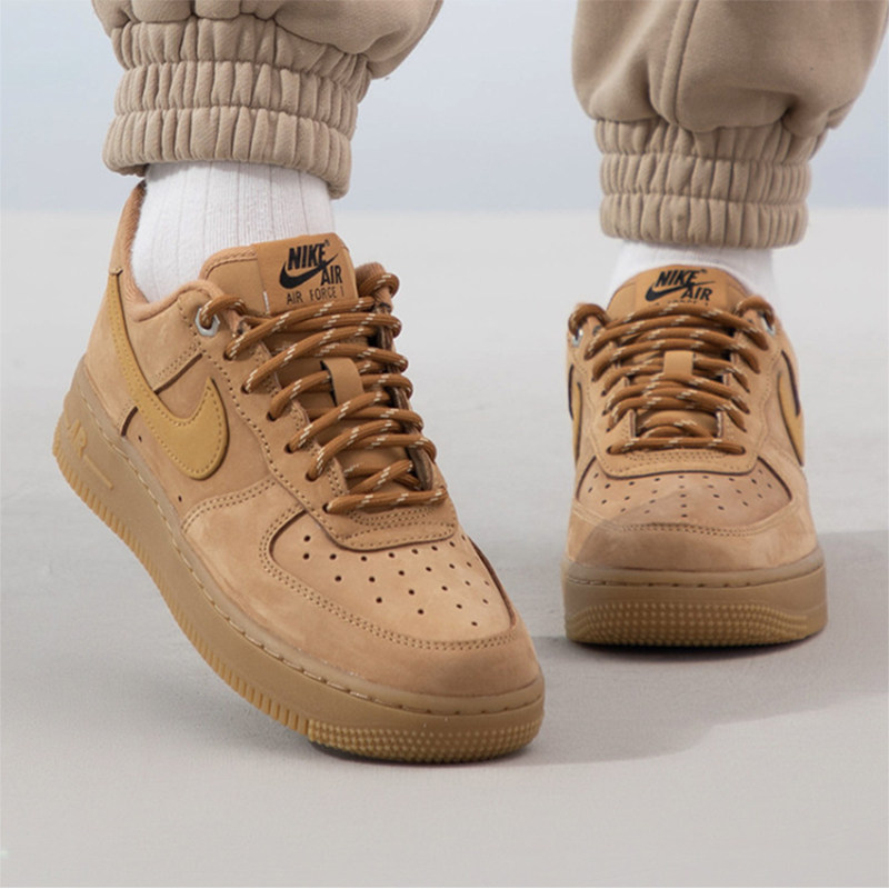 nike耐克女款冬季Air Force 1 空军一号小麦色休闲板鞋FZ7372-200,运动鞋new,运动休闲鞋,淘宝优惠券,粉丝福利购,淘宝优惠卷