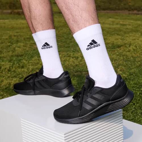 阿迪达斯adidas新款运动鞋LITE RACER 2网面透气跑步鞋 EG3284