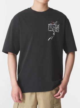 Nike耐克短袖男2025夏季新款字母印花宽松时尚半袖T恤IB3298-045