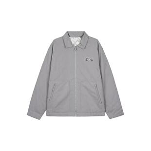 Nike耐克 JORDAN 男款字母印花拉链棉服夹克双面外套DJ0239-016