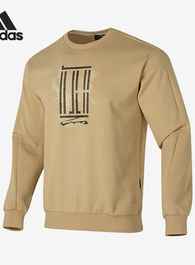 Adidas/阿迪达斯WJ LOGO SWT武极系列男士圆领卫衣IS0449