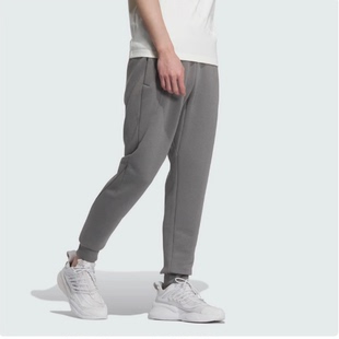 阿迪达斯adidas 武极系列针织束口加绒保暖休闲运动长裤 JE6669