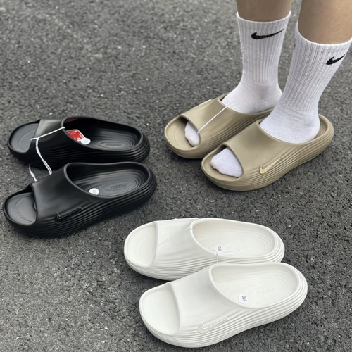 Nike耐克ReactX Rejuven8 SLIDE洞洞鞋夏季一脚蹬凉鞋运动拖鞋