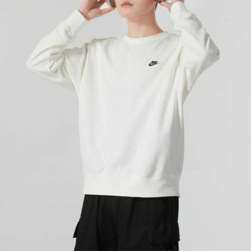 nike耐克男装2025春季新款宽松运动休闲圆领套头衫卫衣FN3889-133