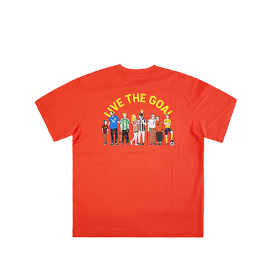 Kappa卡帕短袖男女同款夏季圆领印花时尚宽松休闲T恤K0BW2TD30