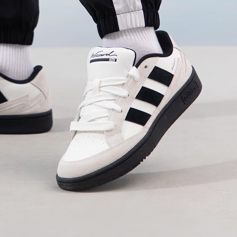 阿迪达斯男鞋 WCARD ADV 低帮时尚百搭耐磨运动休闲板鞋IH0961
