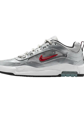 Nike耐克板鞋男2025新款 Ishod 2 银色低帮百搭运动休闲鞋HF3062