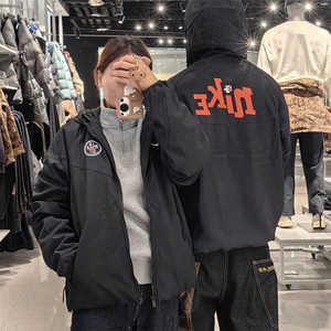 耐克 NIKESportswear黑色时尚百搭休闲长袖夹克外套 IO7921-010
