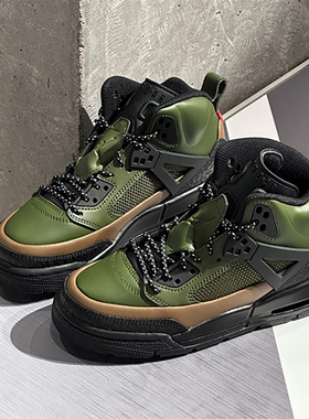 Nike耐克女鞋 Jordan Spizike 大童高帮防滑气垫篮球鞋FD4653-300