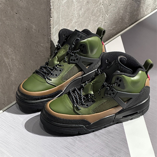 Nike耐克女鞋 Jordan Spizike 大童高帮防滑气垫篮球鞋FD4653-300