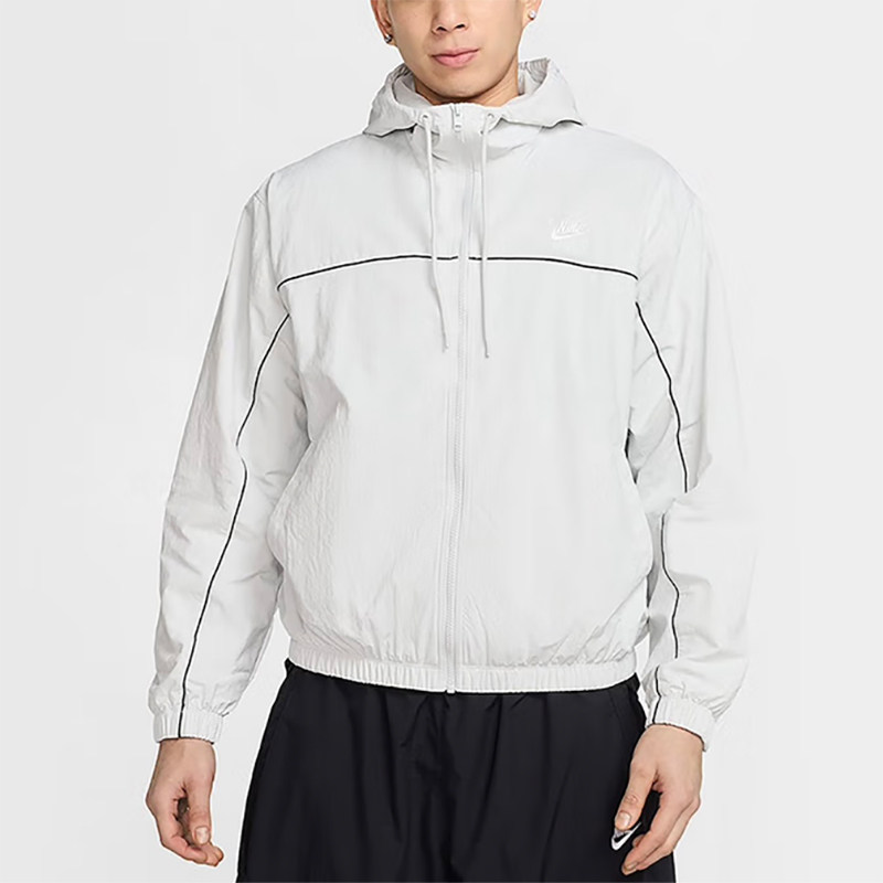 Nike耐克男装2025春季新款运动休闲连帽梭织夹克外套HJ2013-025