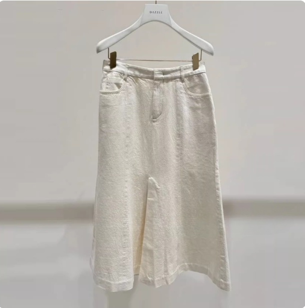 2J2RI03吊牌1799大地素DAZZLE专柜正品2025夏女长裙