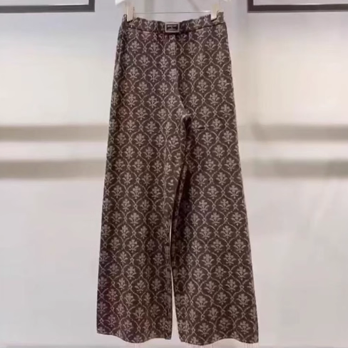 3J4E902吊牌1595小地素dzzit专柜正品2025冬三波女毛织休闲长裤