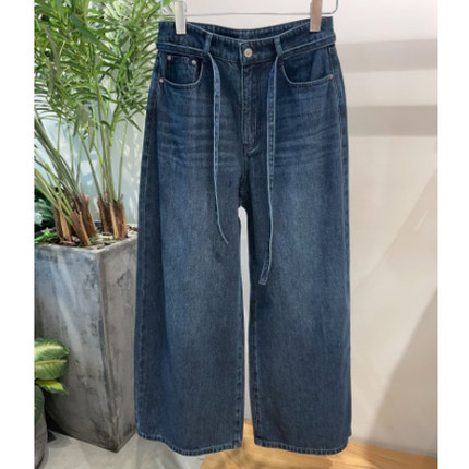 3J3R614吊牌1090小地素dzzit专柜正品2025秋六波女士宽松牛仔裤