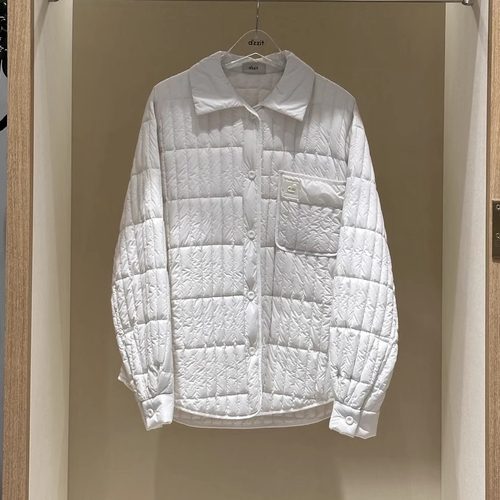 3J3K303吊牌1890小地素dzzit专柜正品2025秋五波女士中长羽绒服僻