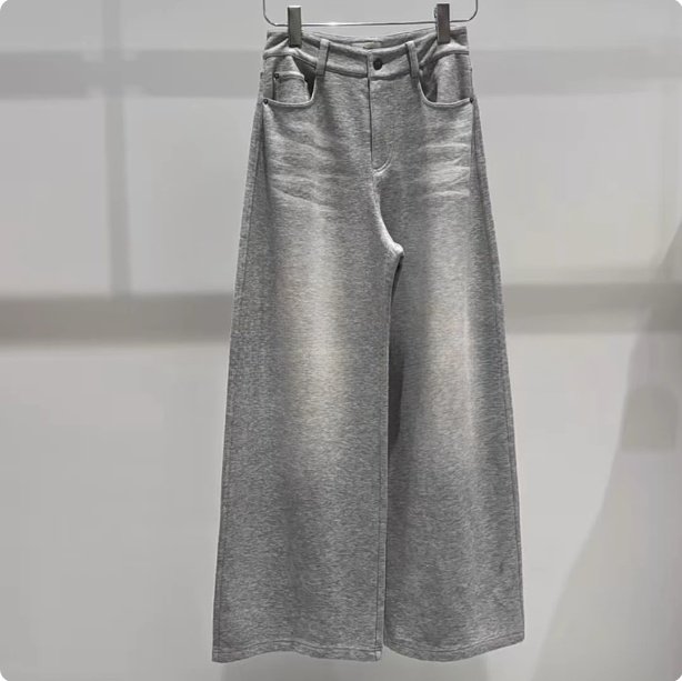 3J4Q601吊牌1295小地素dzzit专柜正品2025冬六波女士休闲长裤