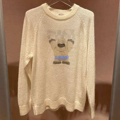 3I4E454吊牌965小地素dzzit专柜正品2024冬女士针织套头衫火