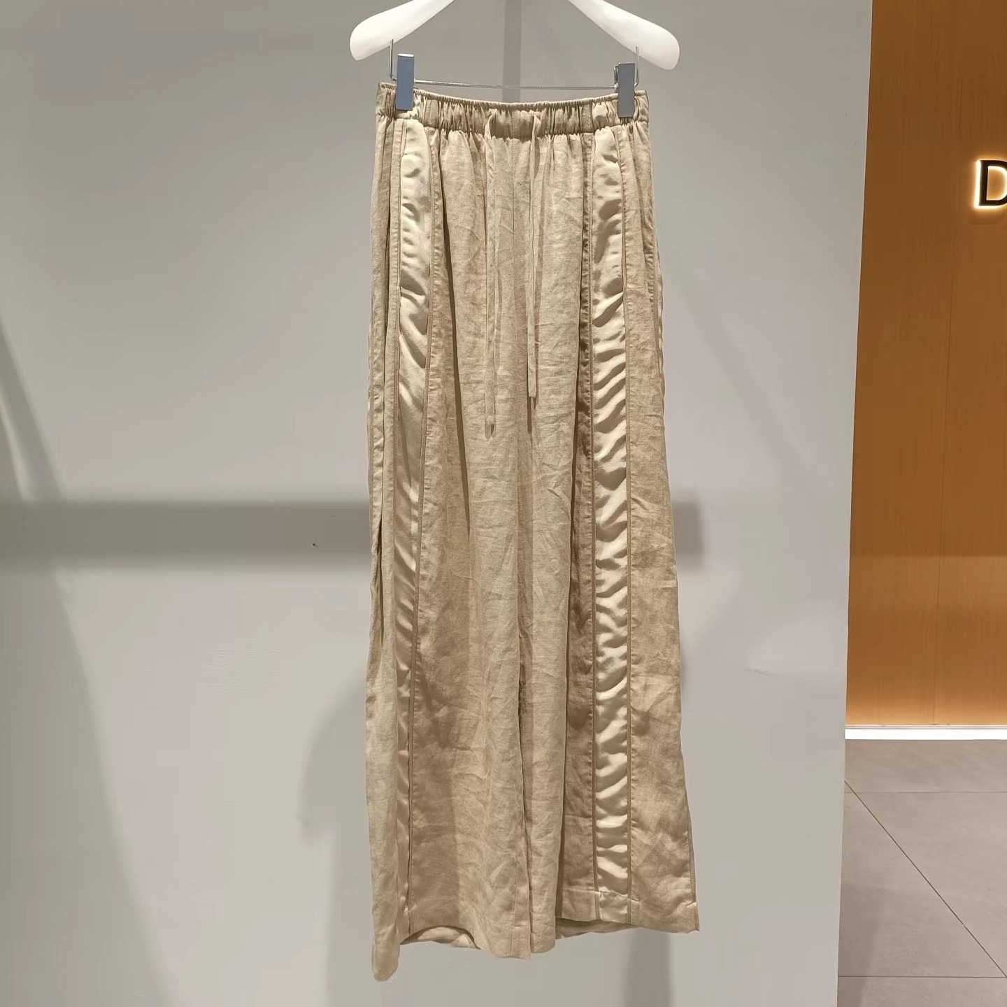 2J2Q438吊牌1999大地素DAZZLE专柜正品2025夏女长裤