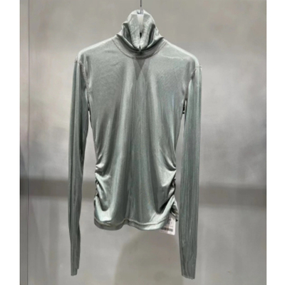 1H1D510吊牌1690元D高地素专柜正品2023春女士烫银打底上衣