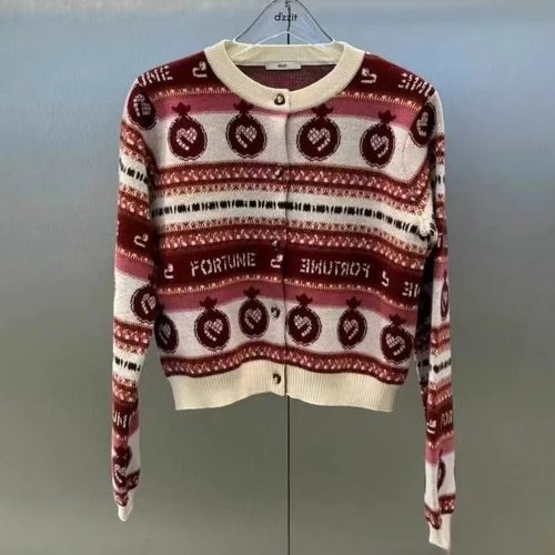 3J1E548吊牌1290小地素dzzit专柜正品2025春女士毛织开衫