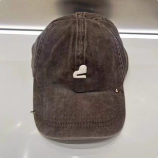 3J1Z501吊牌335小地素dzzit专柜正品 2025春爱心棒球帽