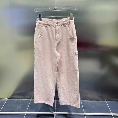 3J1R401吊牌1090小地素dzzit专柜正品2025春女士牛仔直筒裤