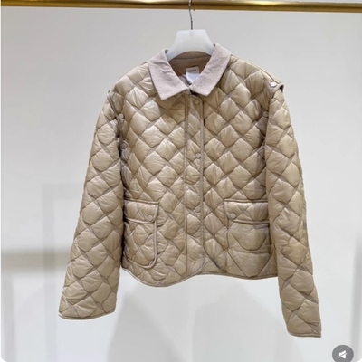 2J4H296吊牌2599大地素DAZZLE专柜正品2025冬女棉褛