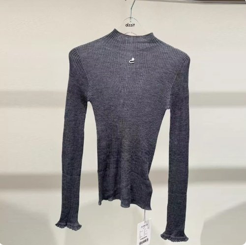 3J4E417吊牌995小地素dzzit专柜正品2025冬一波打底长袖针织衫
