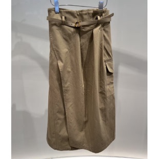 2J4S407吊牌1599大地素DAZZLE专柜正品 2025冬女长裙