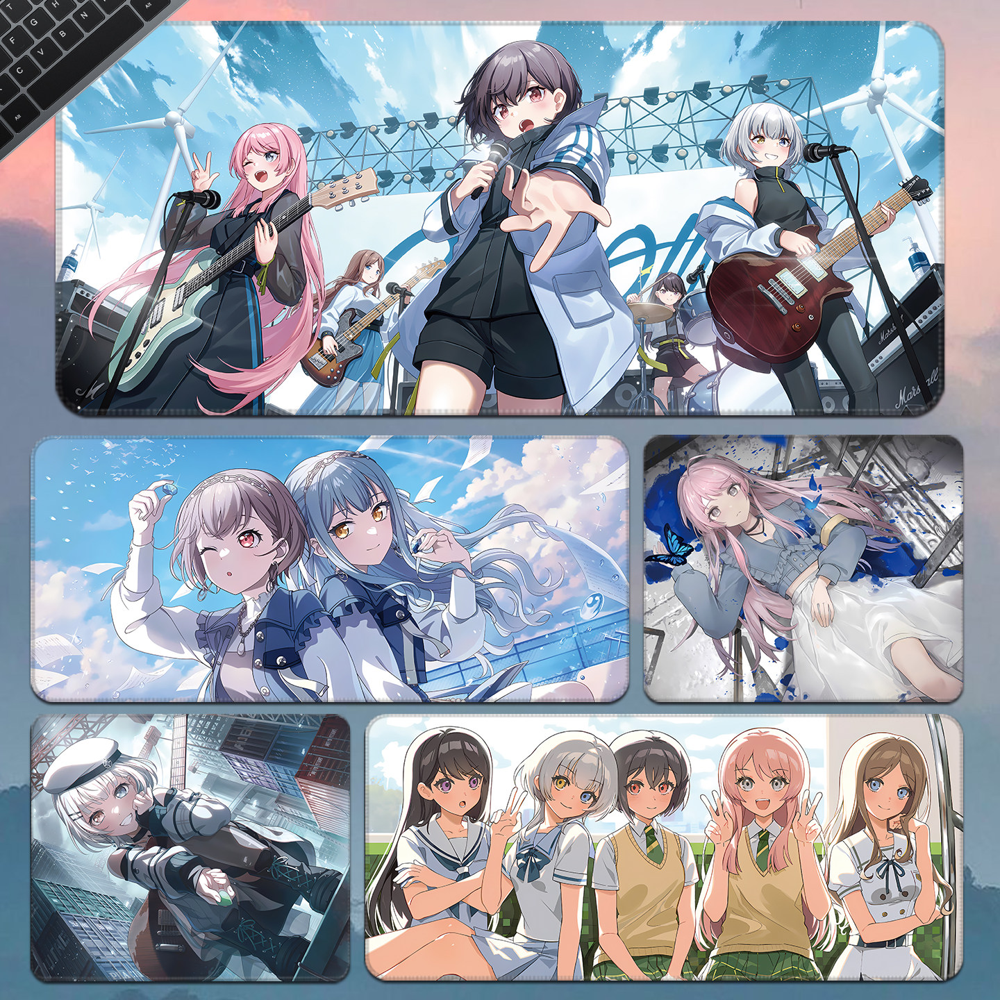 BanG Dream! It's MyGO!鼠标垫爱音超大电竞键盘桌垫邦邦动漫周边,电脑硬件/显示器/电脑周边,鼠标垫/贴/腕垫,淘宝优惠券,粉丝福利购,淘宝优惠卷