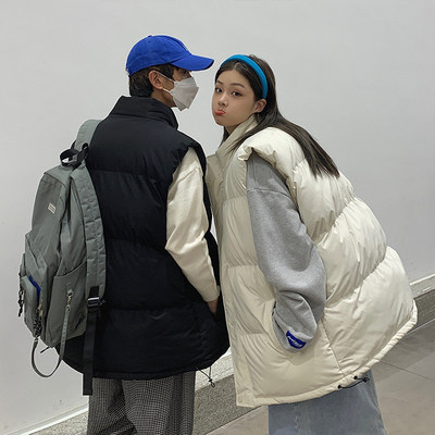 大码棉马甲男外穿羽绒棉服外套